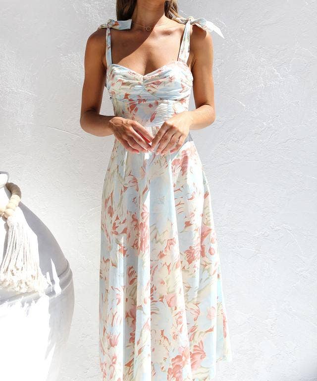 The Mikayla Floral Midi Dress