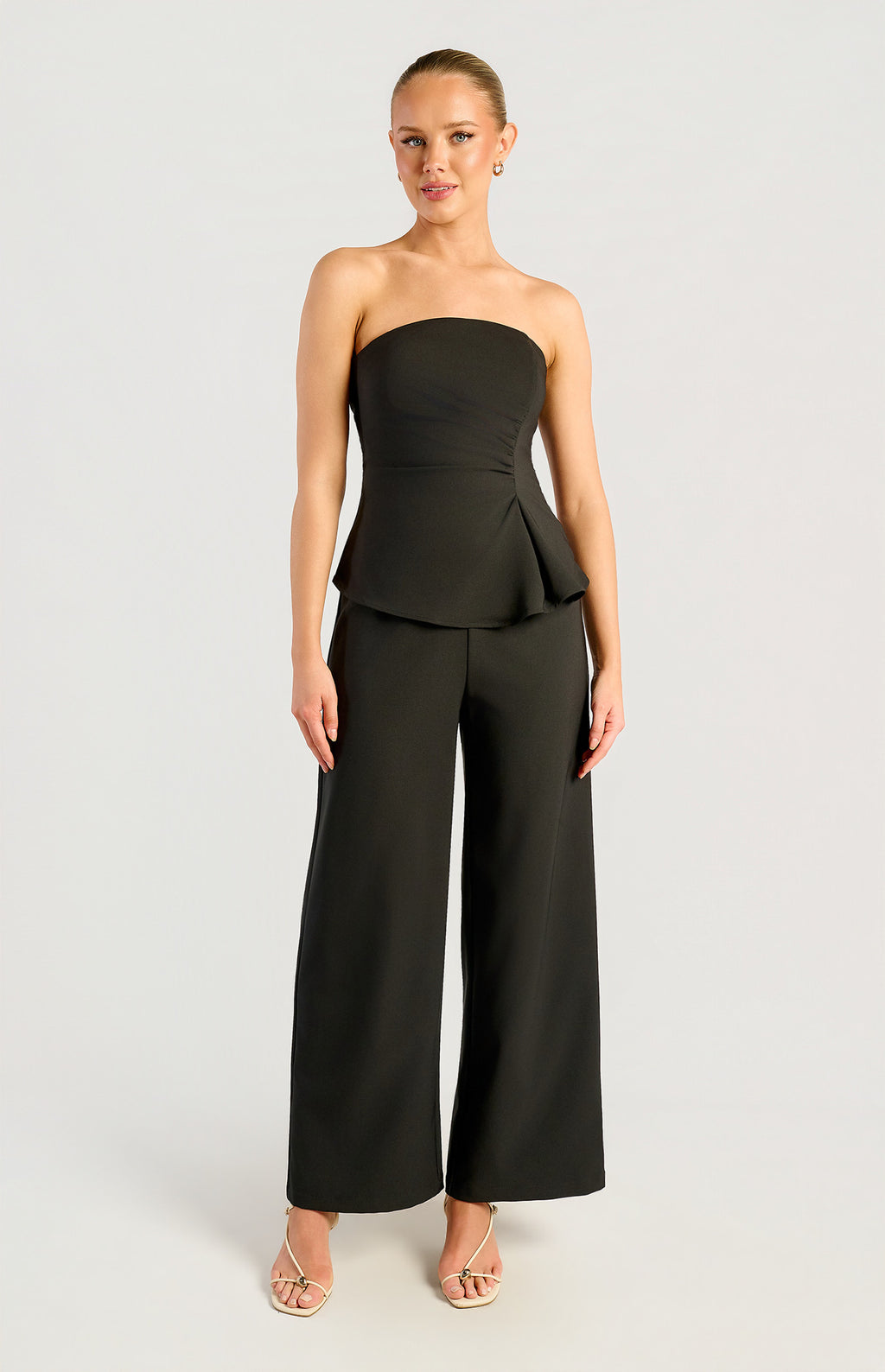The Rebecca Strapless Pant Set