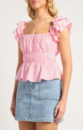 The Ali Ruffle Top